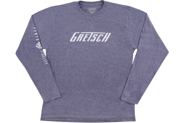 Gretsch Power and Fidelity™ Long Sleeve T-Shirt Grey XL
