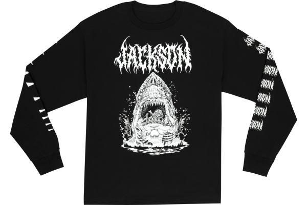 Jackson Sharkrot L/S T-Shirt Black XL