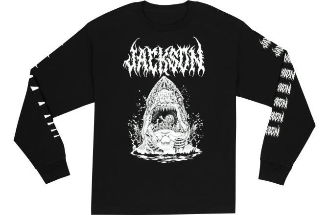 Bluză Jackson Sharkrot L/S T-Shirt Black S