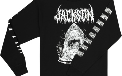 Bluză Jackson Sharkrot L/S T-Shirt Black S