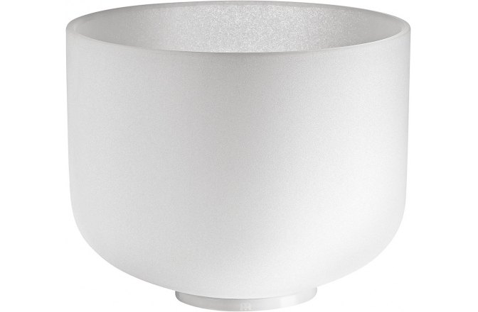Bol de Cristal Meinl Sonic Energy Crystal Singing Bowl White-frosted 25 cm F4 Heart Chakra