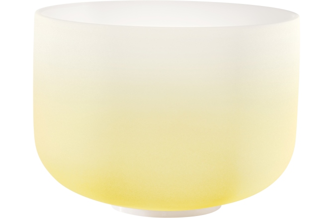 Bol de mdeitație Meinl Crystal Singing Bowl, color-frosted, 12" / 30 cm, Note E4, Solarplexus Chakra