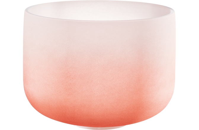Bol de mdeitație Meinl Crystal Singing Bowl, color-frosted, 13" / 33 cm, Note D4, Sacral Chakra