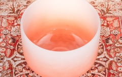 Bol de mdeitație Meinl Crystal Singing Bowl, color-frosted, 13" / 33 cm, Note D4, Sacral Chakra