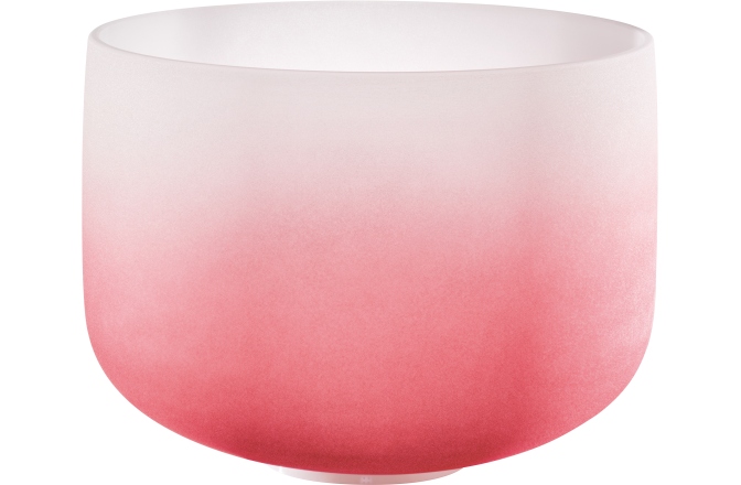 Bol de mdeitație Meinl Crystal Singing Bowl, color-frosted, 14" / 36 cm, Note C4, Root Chakra