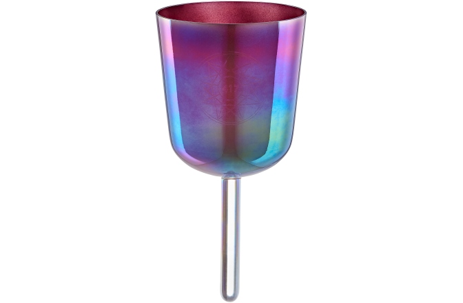 Bol de meditație cu mâner Meinl 5.75" Essence Solfeggio Crystal Singing Bowl Re 417 Hz, Copper Brown