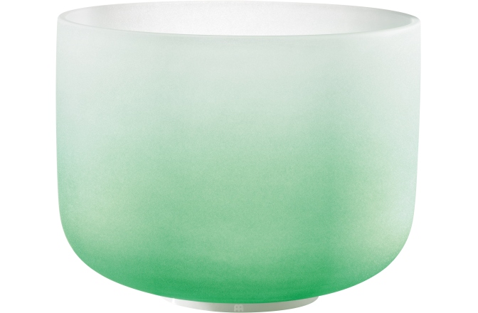 Bol de meditație Meinl Crystal Singing Bowl, color-frosted, 11" / 28 cm, Note F4, Heart Chakra