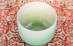 Bol de meditație Meinl Crystal Singing Bowl, color-frosted, 11" / 28 cm, Note F4, Heart Chakra