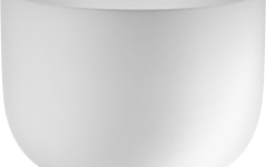 Bol de meditație Meinl Crystal Singing Bowl, white-frosted, 13" / 33 cm, Note D4, Sacral Chakra