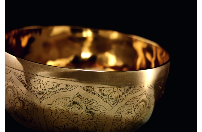 Bol de Meditație Meinl Singing Bowl - SPECIAL ENGRAVED SERIES - 20,2 - 21,2 cm / 1020 - 1120 g
