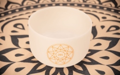 Bol de Meditație Meinl Solfeggio Crystal Singing Bowl, 285 Hz, 12" / 30 cm