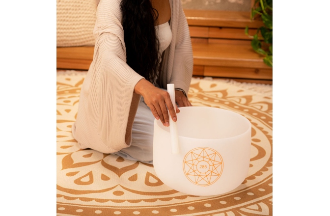 Bol de Meditație Meinl Solfeggio Crystal Singing Bowl, 285 Hz, 12" / 30 cm