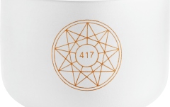 Bol de Meditație Meinl Solfeggio Crystal Singing Bowl, Re 417 Hz, 10" / 25 cm, Sacral Chakra