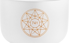 Bol de Meditație Meinl Solfeggio Crystal Singing Bowl, Sol 741 Hz, 10" / 25 cm, Throat Chakra