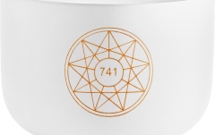 Bol de Meditație Meinl Solfeggio Crystal Singing Bowl, Sol 741 Hz, 10" / 25 cm, Throat Chakra