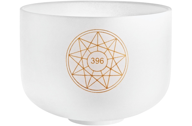 Bol de Meditație Meinl Solfeggio Crystal Singing Bowl, Ut 396 Hz, 10" / 25 cm, Root Chakra