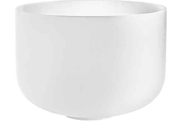 14" Crystal Singing Bowl, Note E3, 440 Hz, Solarplexus Chakra