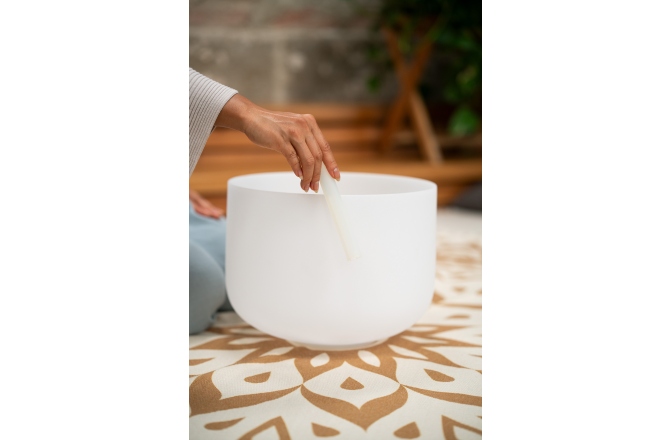 Bol de meditaţie Meinl CS Bowl, white-frosted, 12" / 30 cm, Note A3, Brow Chakra