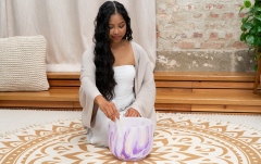 Bol de meditaţie Meinl MC Singing Bowl, 10" / 25 cm, Note B4, Crown Chakra