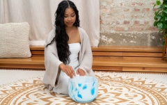 Bol de meditaţie Meinl MC Singing Bowl, 10" / 25 cm, Note G4, Throat Chakra
