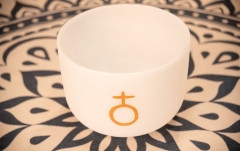 Bol de meditaţie Meinl Planetary Tuned Crystal Singing Bowl, 12" / 30 cm, Earth-Year / Om 136.10 Hz, Heart Chakra