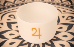 Bol de meditaţie Meinl Planetary Tuned Crystal Singing Bowl, 12" / 30 cm, Jupiter 183.58 Hz, Solarplexus Chakra