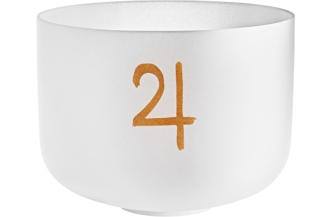 Bol de meditaţie Meinl Planetary Tuned Crystal Singing Bowl, 12" / 30 cm, Jupiter 183.58 Hz, Solarplexus Chakra