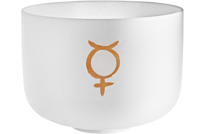 Bol de meditaţie  Meinl Planetary Tuned Crystal Singing Bowl 12" / 30 cm, Mercury 141.27 Hz, Throat Chakra
