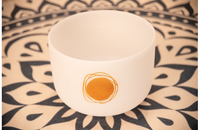 Bol de meditaţie  Meinl Planetary Tuned Crystal Singing Bowl, 12" / 30 cm, Schumann Ressonance 250.56 Hz, Crown Chakra