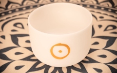 Bol de meditaţie  Meinl Planetary Tuned Crystal Singing Bowl, 12" / 30 cm, Sun 126.22 Hz, Solarplexus Chakra