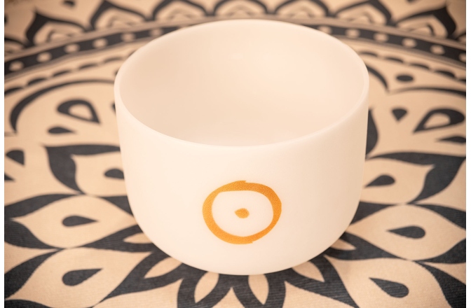 Bol de meditaţie  Meinl Planetary Tuned Crystal Singing Bowl, 12" / 30 cm, Sun 126.22 Hz, Solarplexus Chakra