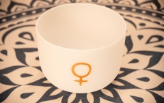 Bol de meditaţie  Meinl Planetary Tuned Crystal Singing Bowl, 12" / 30 cm, Venus 221.23 Hz, Brow Chakra