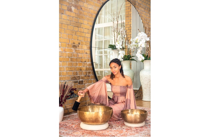 Bol de meditaţie  Meinl Singing Bowl - GROUNDING SERIES - ca. 21.26" / ca. 54cm - ca. 352.74oz / ca. 10000g