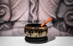Bol de meditaţie Meinl Singing Bowl - ORNAMENTAL SERIES - 10.5cm / 4,13" - 400g / 14.11 oz