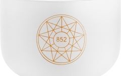 Bol de meditaţie Meinl Solfeggio Crystal Singing Bowl, La 852 Hz, 10" / 25 cm, Brow Chakra