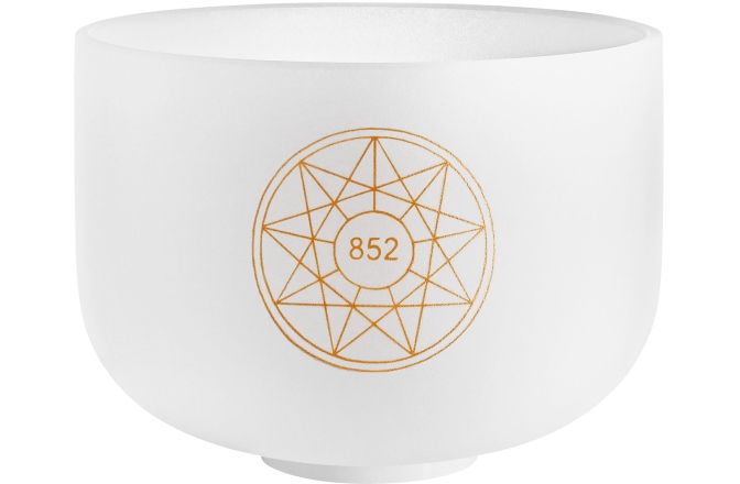 Bol de meditaţie Meinl Solfeggio Crystal Singing Bowl, La 852 Hz, 10" / 25 cm, Brow Chakra