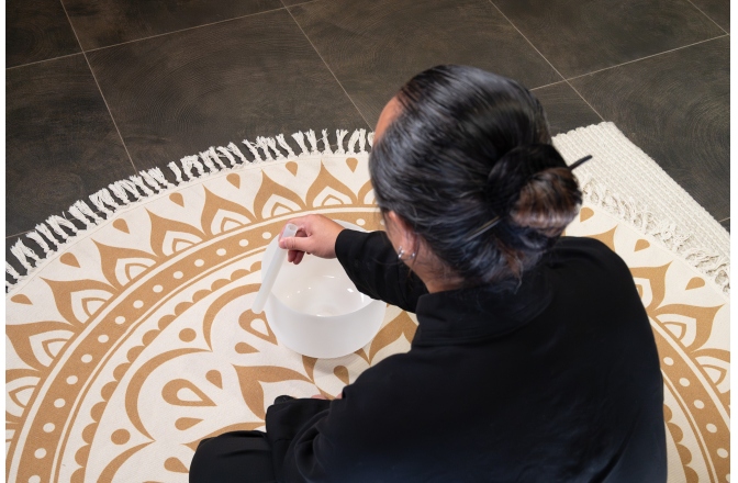 Bol sonic de cristal Meinl Sonic Energy 10'' TCM Crystal Singing Bowl, Earth 256 Hz