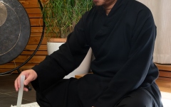 Bol sonic de cristal Meinl Sonic Energy 10'' TCM Crystal Singing Bowl, Earth 256 Hz