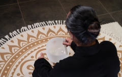 Bol sonic de cristal Meinl Sonic Energy 10'' TCM Crystal Singing Bowl, Metal 288 Hz