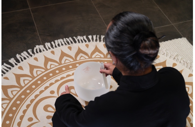 Bol sonic de cristal Meinl Sonic Energy 10'' TCM Crystal Singing Bowl, Metal 288 Hz