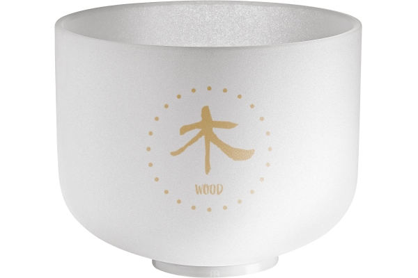 Sonic Energy 10'' TCM Crystal Singing Bowl, Wood 324 Hz