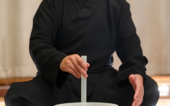 Bol sonic de cristal Meinl Sonic Energy 8'' TCM Crystal Singing Bowl, Water 432 Hz