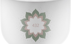 Bol sonic de cristal Meinl Sonic Energy 9'' Crystal Singing Bowl, 432 Hz, Lotus Flower