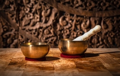Bol sonic Meinl Singing Bowl Set - UNIVERSAL SERIES - Consists of: 2 Singing Bowls