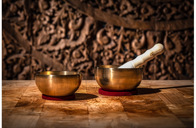 Bol sonic Meinl Singing Bowl Set - UNIVERSAL SERIES - Consists of: 2 Singing Bowls
