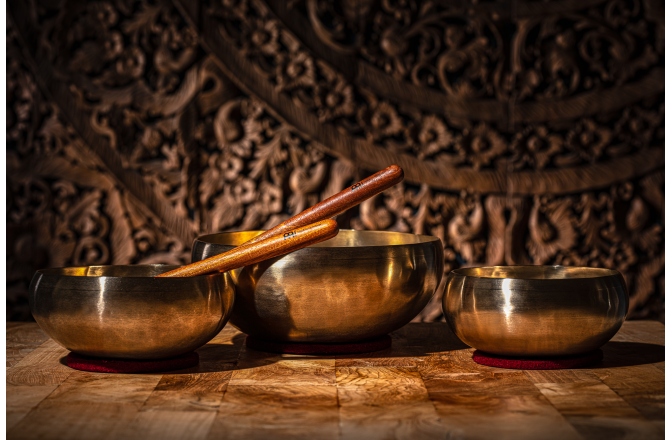 Boluri de meditaíe Meinl Cosmos Series Basic Therapy Singing Bowl Set - 3 pcs.
