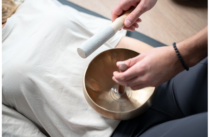 Boluri de meditaţie Meinl Cosmos Therapy Singing Bowl Set, incl. Suction Holders and Resonant Mallet