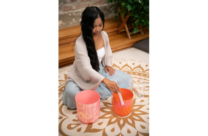 Boluri de meditaţie Meinl EC Singing Bowl Set, Note E4, C4, G3, Solarplexus-Root-Throat Chakra