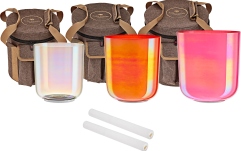 Boluri de meditaţie Meinl EC Singing Bowl Set, Note E4, C4, G3, Solarplexus-Root-Throat Chakra