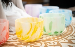 Boluri de meditaţie Meinl MC Singing Bowl Chakra Set, Note C4, D4, E4, F4, G4, A4, B4 (432 Hz)